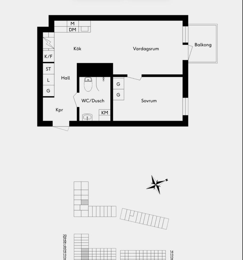 Fresh And Cosy Apartment In The Center Of The City Stockholm Exterior foto